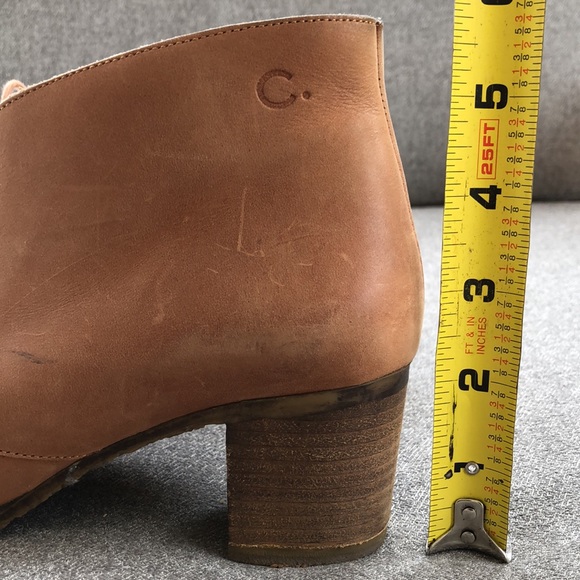 Like new! - CREEKS Genuine Leather Lace Up Booties - Picture 9 of 12